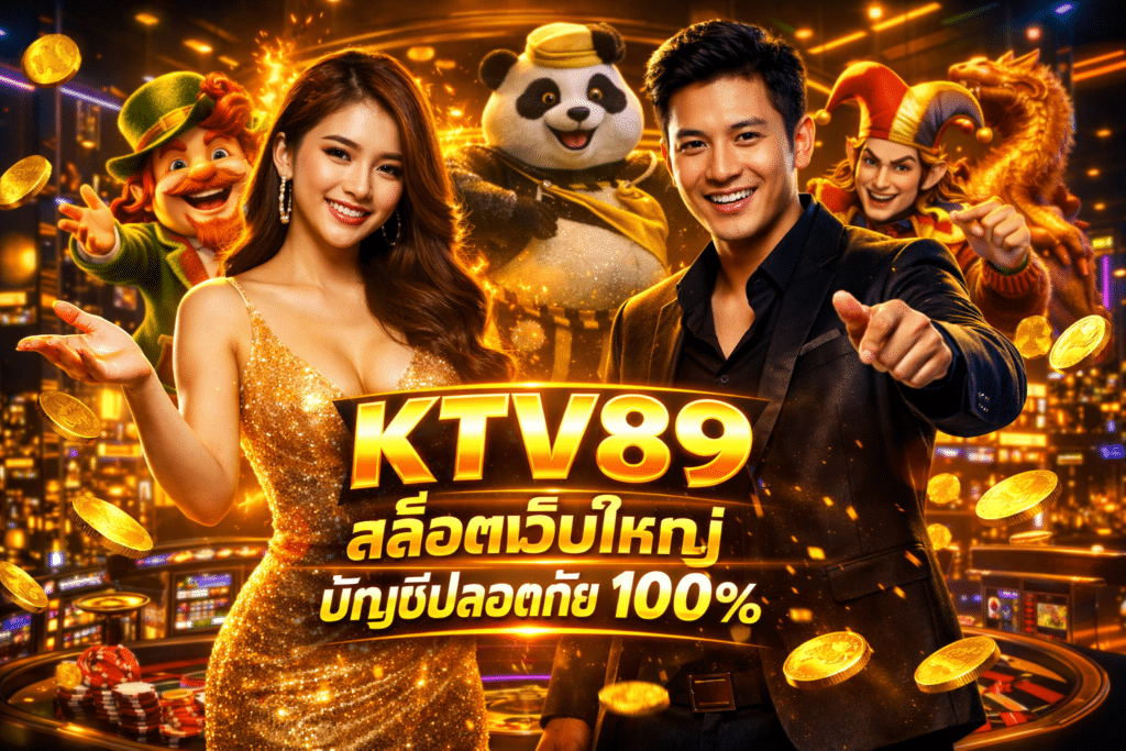 KTV89 สล็อตเว็บใหญ่ บัญชีปลอดภัย 100%